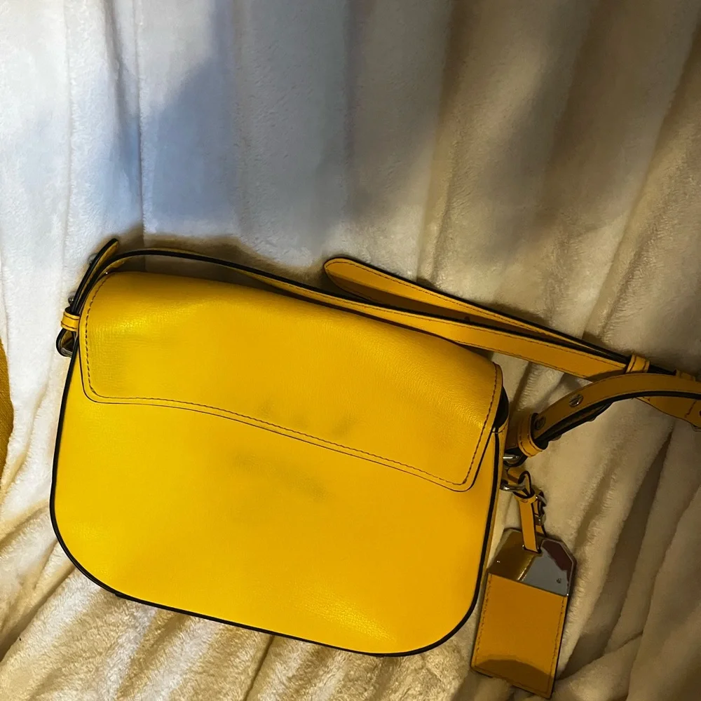 Marc Jacobs Yellow Rider Crossbody Bag - Picture 5 of 6